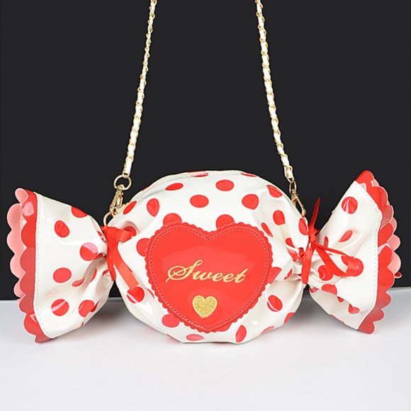 BNWT Eye Candy Iconic Clutch Bag Novelty Candy Bag Candy Clutch Purse - Picture 4 of 5